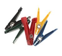 LALADEFIEE 5 Pièces Exerciceur de Main Ergonomique en Plastique et Métal Mécanisme en V pour Thérapie Manuelle et Entraînement Quotidien Force Chez les Adultes et Seniors