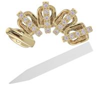 LALADEFIEE 5 pièces Hip Hop Teeth Grills Jewelry Set Lightweight Comfortable Fit Unique Rapper Style For Halloween And Cosplay