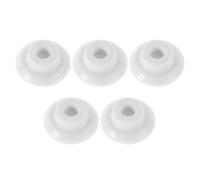 LALADEFIEE 5 Pièces Prise De Congélateur Coffre Réfrigérateur Bouchon Caoutchouc De Silicone Réparation du Trou du Congélateur Coffre Drain Stoppers White
