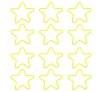 LALADEFIEE 50 Élastiques Truqués D’Étoile Accessoires de Magie en Caoutchouc Haute Élasticité 50 Pièces pour Spectacles Tours de Prestidigitation et Fêtes