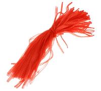 LALADEFIEE 50 Paquet à Légumes en Filet Réutilisables Rouges, Respirants et Lavables, Format Moyen, pour Courses, Fruits, Légumes et Rangement Domestique, Paquet à Provisions Écologique