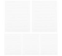 LALADEFIEE 500pièces Adhésif Gel Double Face Transparent Réutilisable sans Traces pour Murs et Tableaux Adhésif Fixation Murale sans Percement pour Galerie Musée et Maison