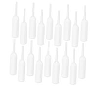 LALADEFIEE 50pcs Miniatures Droppers Pour Les Huiles Essentielles Et Le Parfum Plastic Eye Dropper Pour Utilisation Esthétique Pipettes De Médecine À Petits Droppeurs De Pipette
