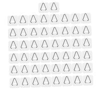 LALADEFIEE 50pièces Support Assiette Multi-usage Invisible Crochet Mural Pour Assiettes Et Plats Lot De Facile à Installer