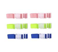 LALADEFIEE 6 pièces Sangles de Valise Robustes avec Boucles Suspendues Pratiques Attaches de Bagages Légères et Réglables pour Voyage et Transport Couleur Aléatoire Couleur Aléatoire