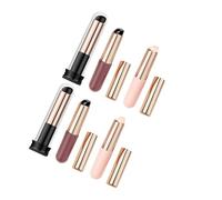 LALADEFIEE 6pièces Outils De Nail Art Silicone Pinceaux Professionnels Pour Manucure Et Application De Vernis à Kit De Brosse Douce Silicone Pour Effets Dégradés Et Créations Nail Art