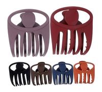 LALADEFIEE 6pièces Pince à Cheveux Française Antidérapante Accessoire Élégant Pour Cheveux Épais Parfait Pour Divers Styles Et Occasions