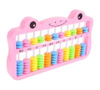 LALADEFIEE Abacus Chinois Plastique Coloré Perles pour Garçon Fille Outil Éducatif de Calcul Mathématique Portable pour Élèves et Apprentissage Arithmétique