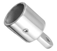 LALADEFIEE Accessoire de Bimini Marin en Acier Inoxydable Argenté, Œillet Extérieur pour Taud de Soleil Bateau, Connexion sans Perçage, Adapté pour Navigation et Voile