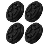 LALADEFIEE Accessoires de Levage Voiture Patins Caoutchouc 4 Pièces Antidérapants pour Pont Élévateur à Deux Colonnes Support Levage Auto 12X3 CM