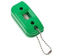 LALADEFIEE Affûteur de Patins à Glace Portable en Grès Blanc pour Hockey et Patinage, Résistance à l'usure, Chaîne Porte-clés Pratique pour Joueurs et Patineurs Couleur Couleur Aléatoire