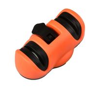 LALADEFIEE Aiguiseur de Couteaux à Double Fente Ventouse Acier Inoxydable Affûtage Rapide et Sécurisé Outil D’Affûtage la Cuisine Professionnel Compatible Couteaux Multi-Usages pour