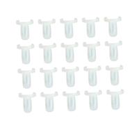 LALADEFIEE Anneaux De Présentation D'ongles Mini 100 Pièces Carte De Couleurs Manucure 50 x 2 Pvc Transparent Échantillons Vernis à Ongles Usage Salon Professionnel Et Personnel