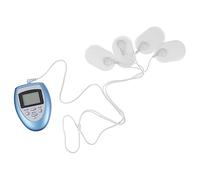 LALADEFIEE Appareil de Massage Cervical Électronique Bleu Stimulateur Musculaire Corporel pour Fatigue et Circulation Sanguine Thérapie à Domicile Bureau et Voyage