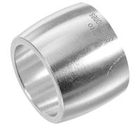 LALADEFIEE Attache de Ligature Métallique pour Saxophone Alto Clip en Aluminium Solide Pince Lisse et Arrondie Accessoire de Saxophone Pratique pour Instrument à Vent Compatible