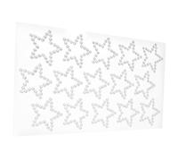 LALADEFIEE Autocollants Strass Visage Bijoux Corps, Stickers Auto-adhésifs Pour Ongles Et Téléphone, Usage Festival Et Maquillage, 6.1x3.7 Pouces