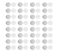 LALADEFIEE Badge Vierge Rond en Alliage et Plastique Argenté, 100 Sets pour Bricolage Diy, Insigne Inachevé Portable Brillant, pour Souvenirs de Voyage