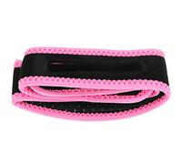 LALADEFIEE Bandeau Fin de Lifting Visage en Tissu Noir Ajustable, Masque Facial Minceur pour Visage en V Double Menton, pour Femmes