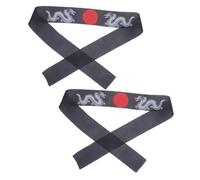 LALADEFIEE Bandeau Japonais Pour Chef Sushi Karaté à Nouer Costume De Guerrier Couvre-chef De Cuisinier Bandeau Large De Sport Noir