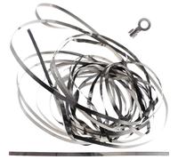 LALADEFIEE Bandes Chauffantes Légères et Pratiques en Nichrome Éléments de Remplacement Faciles à Installer pour Machine à Sceller Manuelle pour Scelleuse Argenté