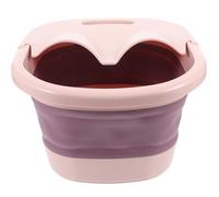 LALADEFIEE Bassin Pliable pour Bain de Pieds Seau à Pied en Plastique Solide Fonction Maintien Température Usage Domestique Relaxant Détente Adapté Garçon et Filles et Adultes