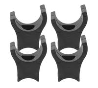 LALADEFIEE Bloc de Support Solide 4 Pièces Accessoires pour Fauteuil Roulant en Plastique Abs Noir et Stabilité Renforcée pour Divers Scénarios en Maison de Retraite