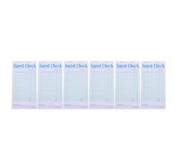 LALADEFIEE Bloc-notes de Serveur Gestion des Commandes pour Restaurants 6 Pièces Vert en Papier 50 Fiches par Carnet et Solution de Secours Lors de Pannes Électroniques