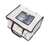 LALADEFIEE Boîte de Fermentation Chauffante Pliable Beige Contrôle Précis de Température pour Pâte Pizza et Yaourt Kit Multifonction pour Fermentation Maison Gain de Place et Nettoyage