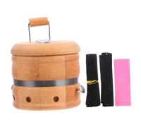 LALADEFIEE Boîte de Moxibustion en Bambou Portable, Grand Format, Outil de Brûlage de Cônes de Moxa pour Soins Corporels, Léger et Pratique pour Usage à Domicile Déplacement