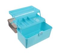 LALADEFIEE Boîte de Rangement pour Remède en Plastique, Grosse Capacité Design à Plusieurs Couches, Légère et Portable, Maison Bureau