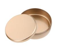 LALADEFIEE Boîte Ronde Métal Portable pour Bonbons et Bijoux Petite Boîte Multifonction pour Pâtisseries Cadeaux et Rangement Objets Personnels