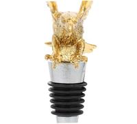 LALADEFIEE Bouchon de Bouteille Vin Tête d'Oiseau Doré Décoratif et Étanche Accessoire pour Sceller et Protéger Vos Boissons