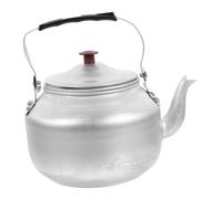 LALADEFIEE Bouilloire Aluminium avec Filtre pour Gaz et Feu Ouvert Théière Compacte et Bec Verseur Fin pour Écoulement Précis Poignée Froide sans Risque de Brûlure Design Couleur Aléatoire