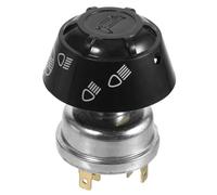 LALADEFIEE Bouton-Poussoir de Klaxon pour Tracteur Interrupteur D’Éclairage Multifonction Bouton de Remplacement Solide Compatible Tracteurs Accessoire Pratique pour Contrôle Phare et