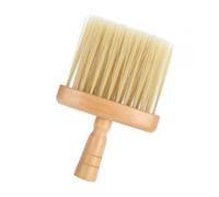LALADEFIEE Brosse à Cheveux avec Manche Bois Balayette Légère pour Salon et Usage Personnel Brosse Coiffeur pour Nettoyage des Cheveux et Poussière de Cou