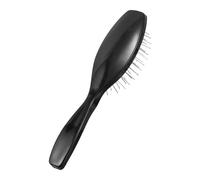 LALADEFIEE Brosse à Perruque Antistatique avec Dents Acier Brosse Démêlante Portable pour Cheveux Synthétiques Douce pour Perruques Raides et Ondulées