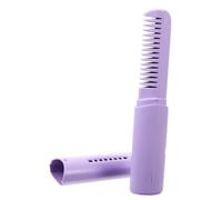 LALADEFIEE Brosse Lissante Chauffante Rechargeable USB Sans Fil Brosse Lissante Portable Peigne Compact et Doux Pour Voyage Massage Protection Dommages Standard