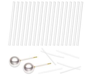 LALADEFIEE Cache-Boucles d'Oreilles Silicone Souple 50 Pièces Protecteurs Oreilles Transparents Légers pour Femmes et Filles Usage Quotidien