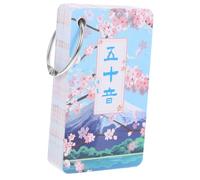 LALADEFIEE Cartes Apprentissage Japonais Sons Katakana Légères et Durables pour Débutants Format Pratique Portable pour Mémorisation Facile