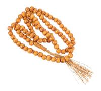 LALADEFIEE Chapelet Musulman à 99 Perles 10 Mm, Rosaire de Prière Islamique Délicat, Collier de Perles Suspendues pour Culte et Usage Quotidien, Articles de Culte pour Fêtes Musulmanes