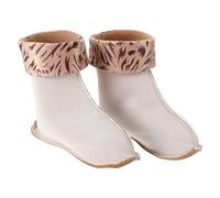 LALADEFIEE Chaussettes de Pluie Doublées en Polaire 20 CM Taille 38 M Doublures Thermiques Épaisses et Amovibles pour Bottes D’Hiver Isolantes et Imperméables Adaptées Randonnée et