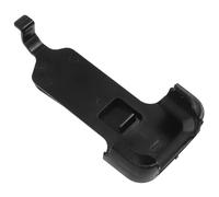 LALADEFIEE Clips Ceinture Universels Améliorant la Communication Lot de 2 en ABS Noir Accessoires Portables pour Interphone et Radio Travail ou Lors D'événements