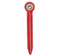 LALADEFIEE Compas à Dessin Règle Perforée Portable en Alliage D'aluminium Haute Précision et Facile à Utiliser pour Décoration et Conception en Menuiserie
