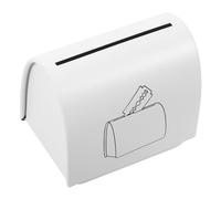 LALADEFIEE Conteneur à Déchets pour Rasoirs et Bijoux Boîte Métallique de Rangement Accès Rapide pour Usage Quotidien