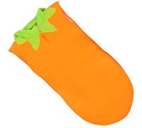 LALADEFIEE Costume Carotte Garçon Fille Cosplay Tenue à Capuche Colorée Déguisement Festival Halloween Noël pour Scène et Fête