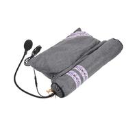 LALADEFIEE Coussin Chauffant USB pour Nuque avec Remplissage Armoise Oreiller Gonflable Ajustable pour Soutien et Compresses Thermiques Confort Personnalisé pour Bureau et Voyage