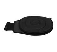 LALADEFIEE Coussin Rotatif Siège Auto Noir Double Anneau Réutilisable Confortable pour Personnes Âgées Femmes Enceintes Usage Voiture Hiver