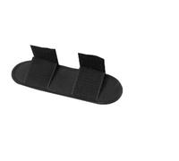 LALADEFIEE Coussinet de Protection pour Sangle de Guitare en Coton Noir, Accessoire Guitare Offrant Confort Maximal et Flexibilité, pour Sangles Acoustiques