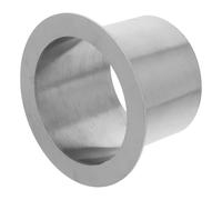 LALADEFIEE Couvercle Encastré pour Poubelle Ronde en Acier Inoxydable 13X13X8 CM Œillet de Goulotte à Déchets pour Plan de Travail Adapté la Cuisine et Espace Commercial Insert Hygiénique