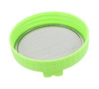 LALADEFIEE Couvercle Germoir PP Vert pour Bocal Large Ouverture Couvercle Filtre Robuste Anti Germination Maison Kit Canning pour Graines et Pousses
